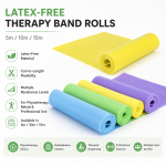 ZJSD Latex-Free Therapy Band Rolls
