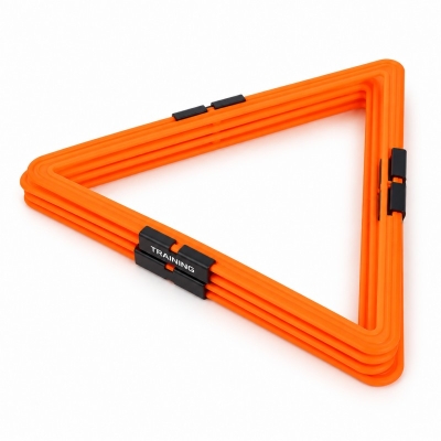 ZJSD Orange triangular agility rings for footwork training